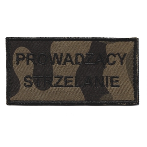 Plakietka Prowadzący Strzelanie PL Woodland Rzep