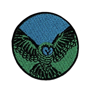 Plakietka Leśne Plemiona Puszczyk