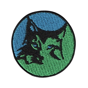 Plakietka Leśne Plemiona Ryś