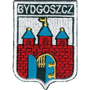 Plakietka na Mundur - Herb Bydgoszczy