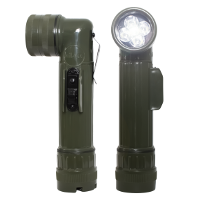 Latarka Kątowa 21 cm LED Mil-Tec Olive