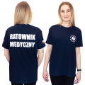 Koszulka Ratownik Medyczny Granatowa 4