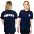 Koszulka Ratownik Granatowa 4