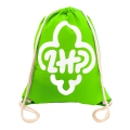 Worek Bawełniany Logo ZHP Jasnozielony 1