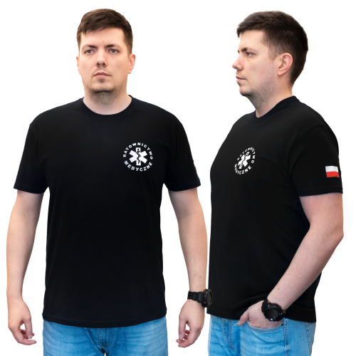 Koszulka Ratownik Medyczny Czarna 4.png