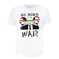 Koszulka No More War Biała 6