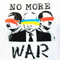 Koszulka No More War Biała 2