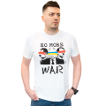 Koszulka No More War Biała 4