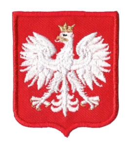 Plakietka Godło Polski MON na Mundur Wyjściowy