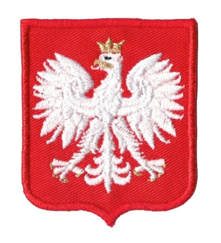 Plakietka Godło Polski MON na Mundur Wyjściowy