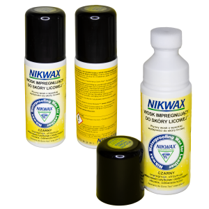 Impregnat Nikwax Wosk Płynny Skóra Czarna 125ml