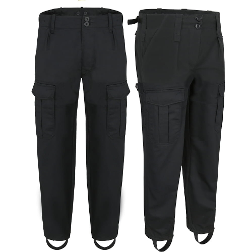 Spodnie Polowe Wojskowe Bojówki Czarne 4.jpg