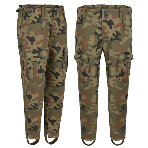 Spodnie Polowe Wojskowe Bojówki PL Woodland 4.jpg