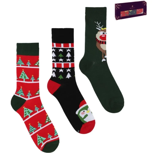 Skarpety Moraj 3 Pack Świąteczny CMLS450.webp