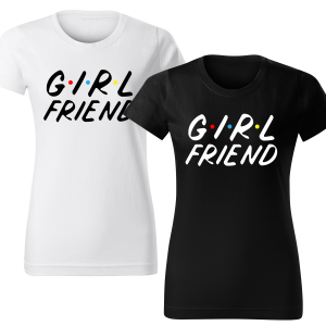 Koszulka Z Nadrukiem GirlFRIEND Damska