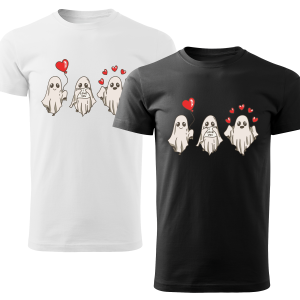 Koszulka z Nadrukiem Duchy Męska