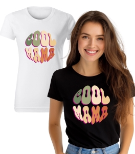 Koszulka z Nadrukiem Dzień Matki Cool Mama
