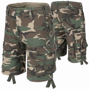 Spodenki Vintage Brandit Woodland