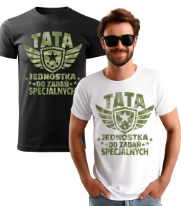 Koszulka Tata Jednostka Do Zadań Specjalnych Męska
