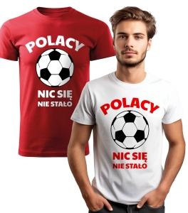 Koszulka Wzór Polacy Nic Się Nie Stało Męska