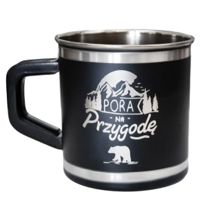 Kubek Stalowy Morowo Pora Na Przygodę 9cm
