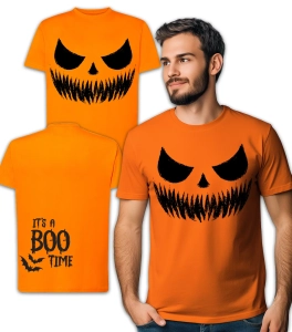 Koszulka z Nadrukiem Pumpkin Unisex