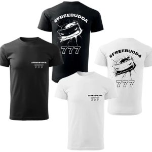 Koszulka z Nadrukiem  Free Budda Unisex