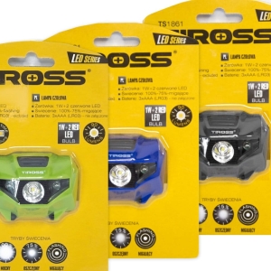 Latarka Lampa Czołowa TIROSS LED