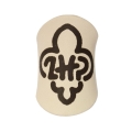 Pierścień Harcerski Wypalany z Logo ZHP jasny
