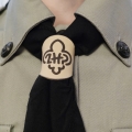 Pierścień Harcerski Wypalany z Logo ZHP