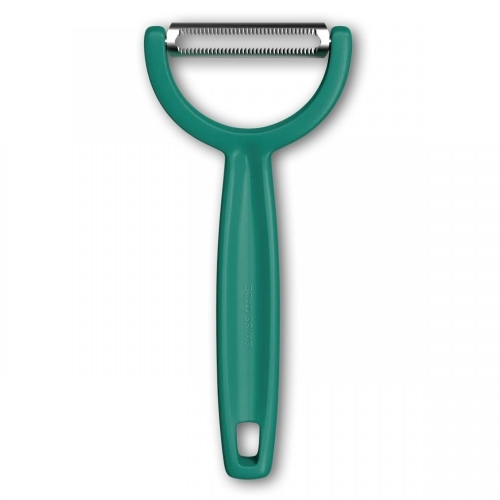 Obieraczka Victorinox frontem classic yps0 w kolorze kale green prezentacja