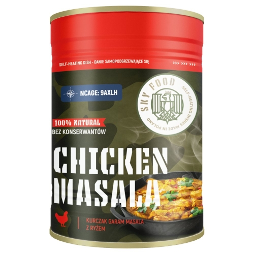 Danie SkyFood Garam Masala Kurchak z Ryżem 400g