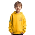 Bluza z Nadrukiem Junior Zuch Żółta na modelu dzieciaku