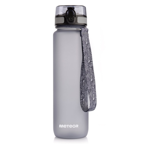 Bidon Sportowy Meteor 1000 ml Szary