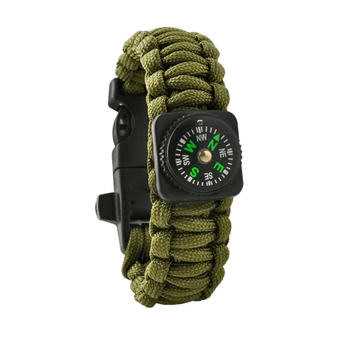 Bransoletka Opaska Paracord Survival z Kompasem.jpg