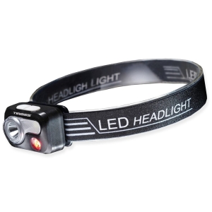 Latarka Czołowa TIROSS TS1972 Czarna Aku