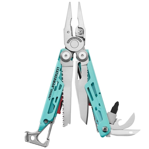 Multitool Signal Leatherman Aqua Srebrny 1.jpg