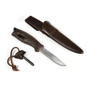 Nóż z Krzesiwem Light My Fire FireKnife Brązowy