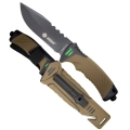 Nóż Stały N602 Kandar Tactical z Krzesiwem Coyote 2.jpg