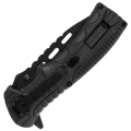 Nóż Składany z Krzesiwem Mil-Tec Paracord Czarny 4.jpg