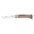 Nóż Opinel Inox nr 08 Brown Laminated Birch 2.jpg