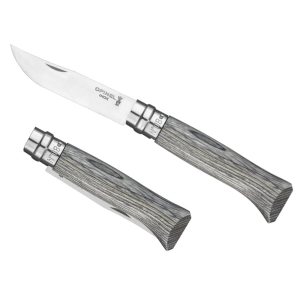 Nóż Opinel Inox nr 08 Laminated Grey