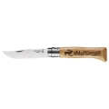 Nóż Opinel Inox nr 08 Animalia Deer Jeleń 2.jpg