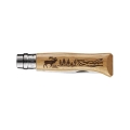 Nóż Opinel Inox nr 08 Animalia Deer Jeleń 3.jpg