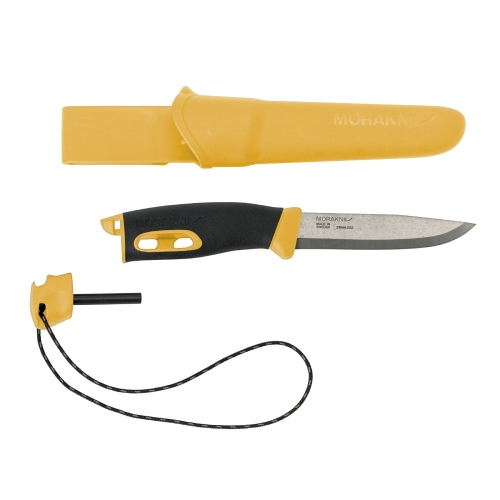 Nóż Morakniv Companion Spark Stainless Żółty.jpg