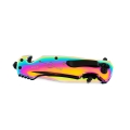 Nóż Składany N21 Kandar Tanto Piła Rainbow Fade 3.jpg