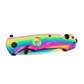 Nóż Składany N21 Kandar Tanto Piła Rainbow Fade 2.jpg