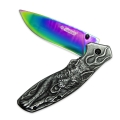 Nóż Składany N507 Kandar Wilk Rainbow Blade Klips 6.jpg