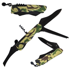 Scyzoryk Wielofunkcyjny Kandar N617 Woodland 4w1