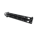 Nóż N431 Kandar Motylkowy Motylek Czarny Ćwiczebny Balisong 4.jpg